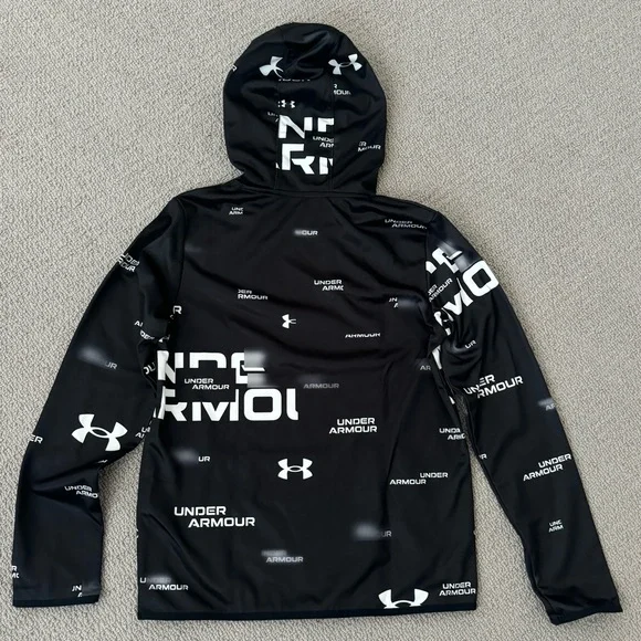 NWT Boys Under Armour Hooded Sweatshirt,  Size Large - Picture 4 of 5